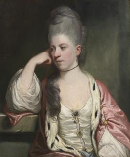 Sir Joshua Reynolds, P.R.A. - Portrait Of Miss Anne Mead