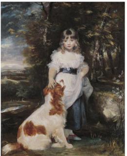 Sir Joshua Reynolds P.R.A. - Portrait Of Miss Frances Harris