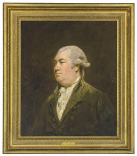 Sir Joshua Reynolds P.R.A. - Portrait of Robert Cunninghame Graham (1735-1797), bust-length