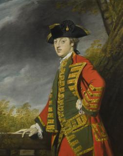 Sir Joshua Reynolds, P.R.A. - Portrait Of Sir Gerard Napier, 6Th Bt. (1739–1765), Of Middle Marsh Hall And Moor Crichel, Dorset, In The Uniform Of The Dorsetshire Militia