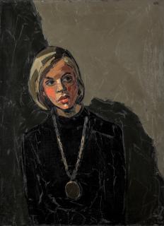 Sir Kyffin Williams R.A. - Australian Girl