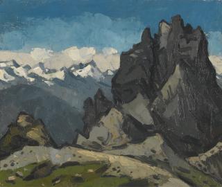 Sir Kyffin Williams, R.A. - Austrian Alps
