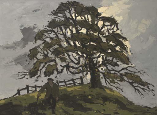 Sir Kyffin Williams, R.A. - Bryn Y\'R Hên Bobl