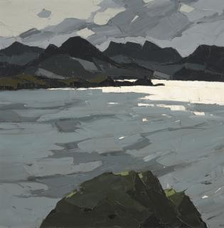 Sir Kyffin Williams, R.A. - Caernarfon Bay