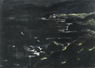 Sir Kyffin Williams R.A. - Coastal Landscape