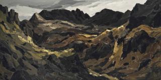 Sir Kyffin Williams, R.A. - Crib Goch