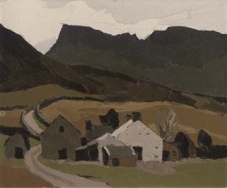 Sir Kyffin Williams, R.A. - Farm, North Wales