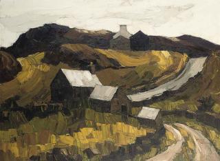Sir Kyffin Williams, R.A. - Mynydd Bodafon