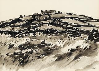 Sir Kyffin Williams R.A. - Plas y Braich, Cesarea