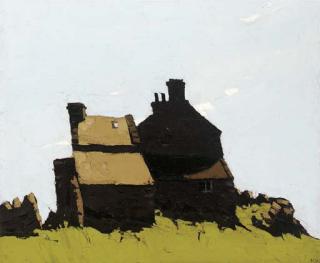 Sir Kyffin Williams, R.A. - Ruined Farm at Llantrisant