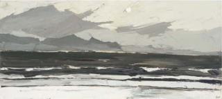 Sir Kyffin Williams, R.A. - Sea at Llanddwyn