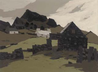 Sir Kyffin Williams, R.A. - Tyddyn, Deiniolen