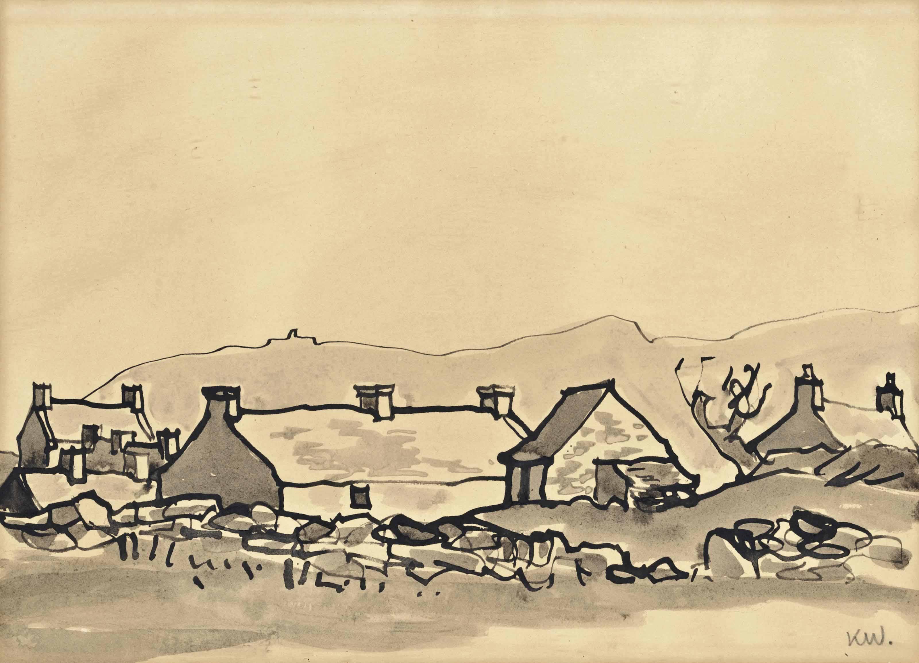 Sir Kyffin Williams, R.A. - Welsh Landscape