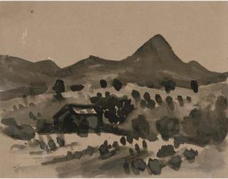 Sir Kyffin Williams, R.A. - Welsh Landscape