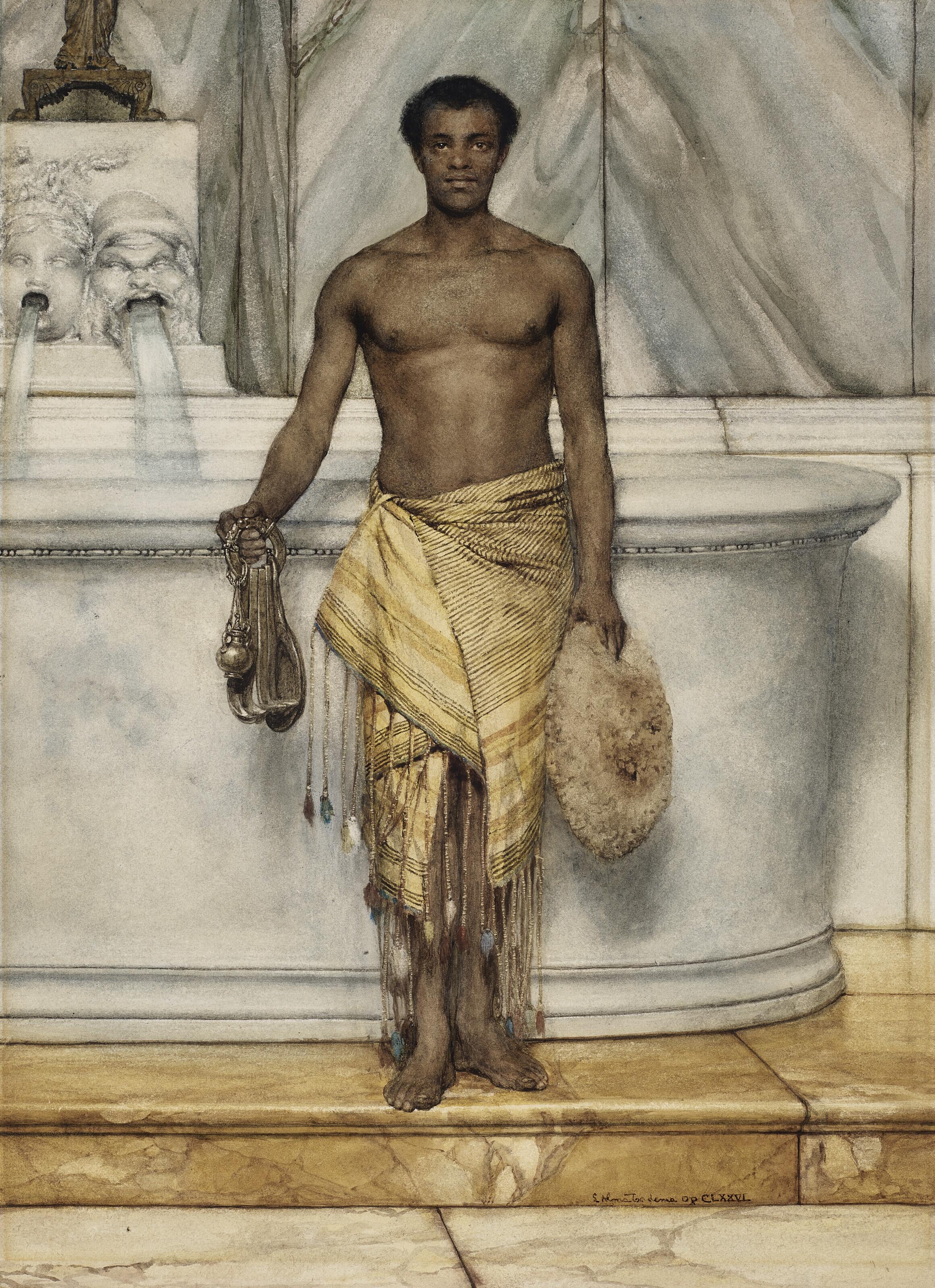 Sir Lawrence Alma-Tadema, O.M., R.A., R.W.S. - The Balneator