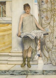 Sir Lawrence Alma-Tadema, O.M., R.A. - A Balneatrix