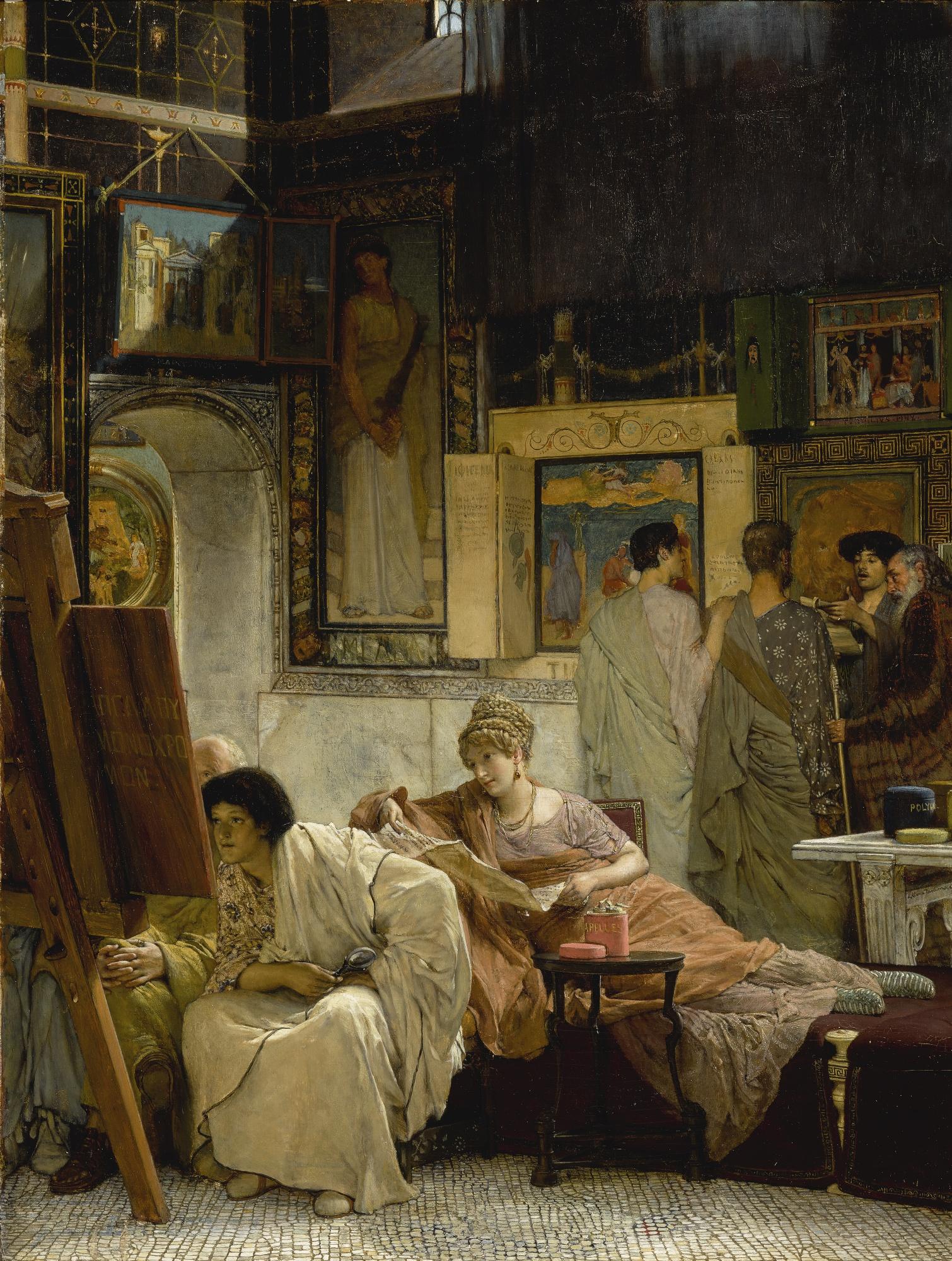 Sir Lawrence Alma-Tadema, O.M., R.A. - A Picture Gallery
