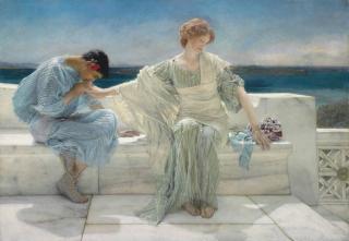 Sir Lawrence Alma-Tadema, O.M., R.A. - Ask me no more