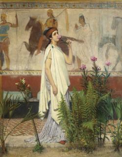 Sir Lawrence Alma-Tadema, O.M., R.A. - British a Greek Woman