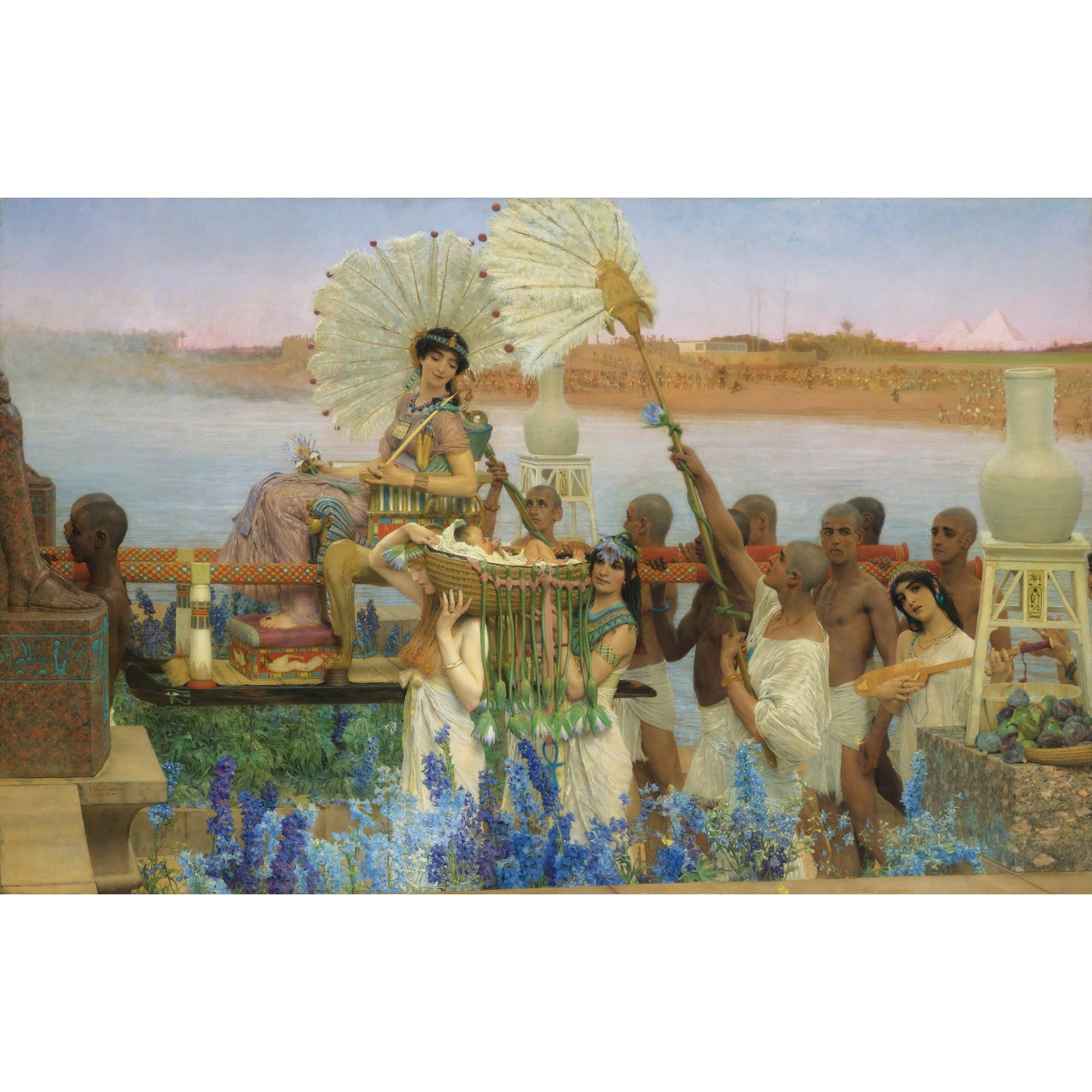 Sir Lawrence Alma-Tadema, O.M., R.A. - British the Finding Of Moses