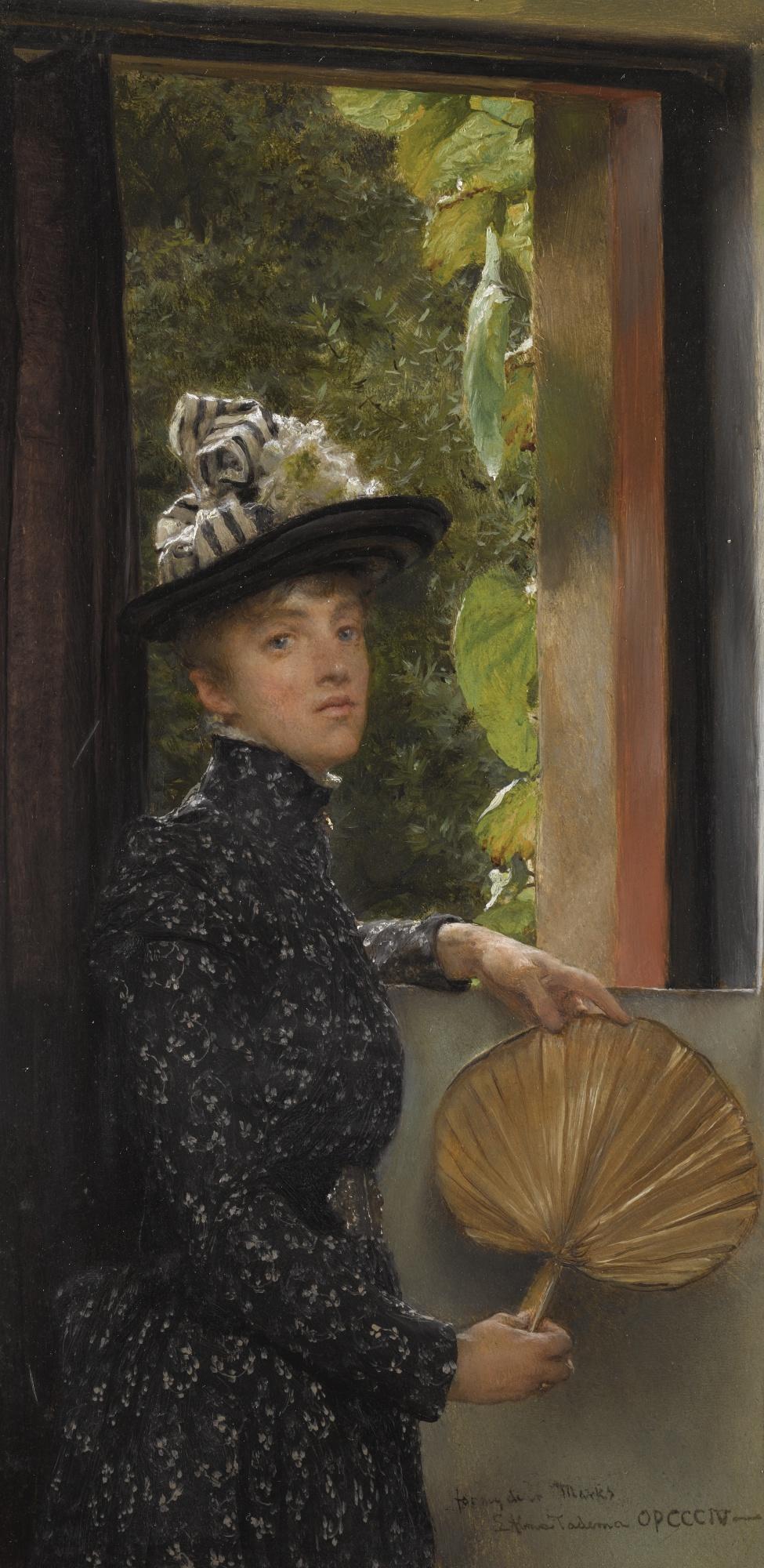 Sir Lawrence Alma-Tadema, O.M., R.A. - Portrait Of Miss Agnes Marks