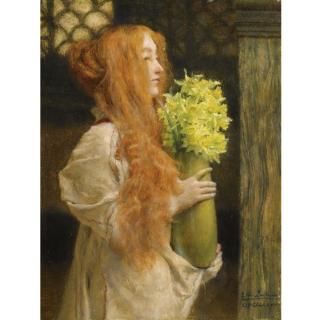 Sir Lawrence Alma-Tadema, O.M., R.A. - Spring Flowers