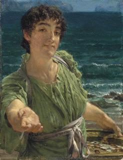 Sir Lawrence Alma-Tadema, O.M., R.A. - Una Carita