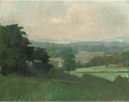 Sir Lawrence Gowing, R.A. - Towards Petworth, Afternoon