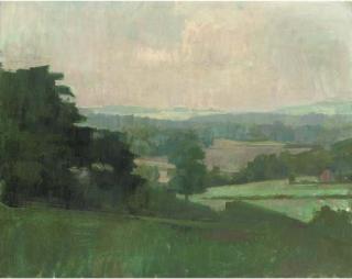 Sir Lawrence Gowing, R.A. - Towards Petworth, Afternoon
