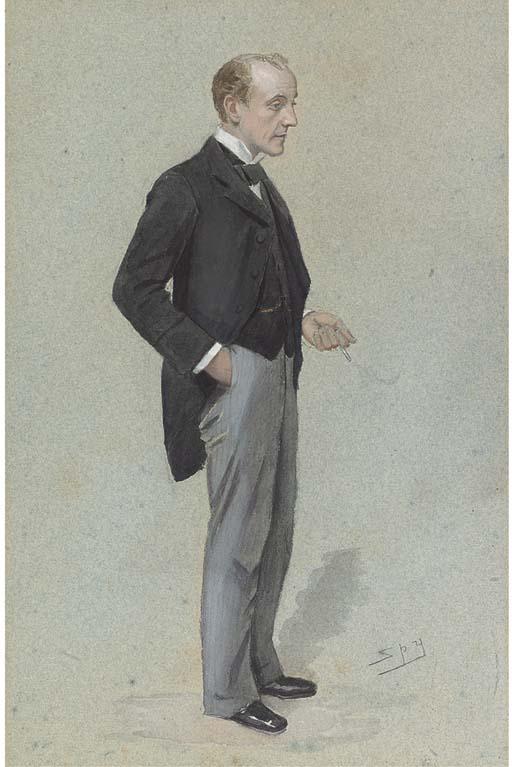 Sir Leslie Matthew Ward - Mr Anthony Hope Hawkins Barrister and Novelist