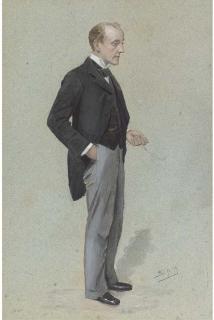 Sir Leslie Matthew Ward - Mr Anthony Hope Hawkins Barrister and Novelist