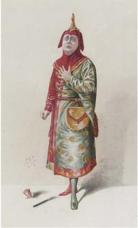 Sir Luke Fildes, R.A. - Charles Herbert Workman, \'Through every passion raging\' Singer