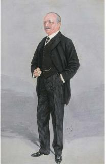 Sir Luke Fildes, R.A. - Mr Archer Baker, \'C.P.R. in Europe\' Businessman