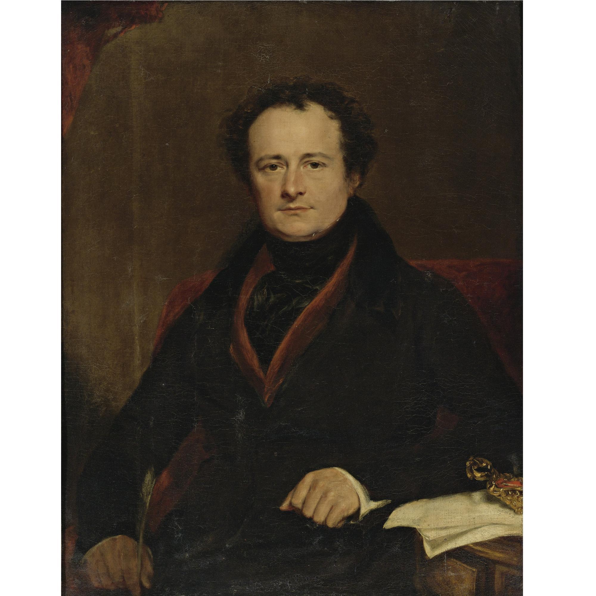 Sir Martin Archer Shee, P.R.A - Portrait Of A Man, Said To Be Daniel O\'Connell