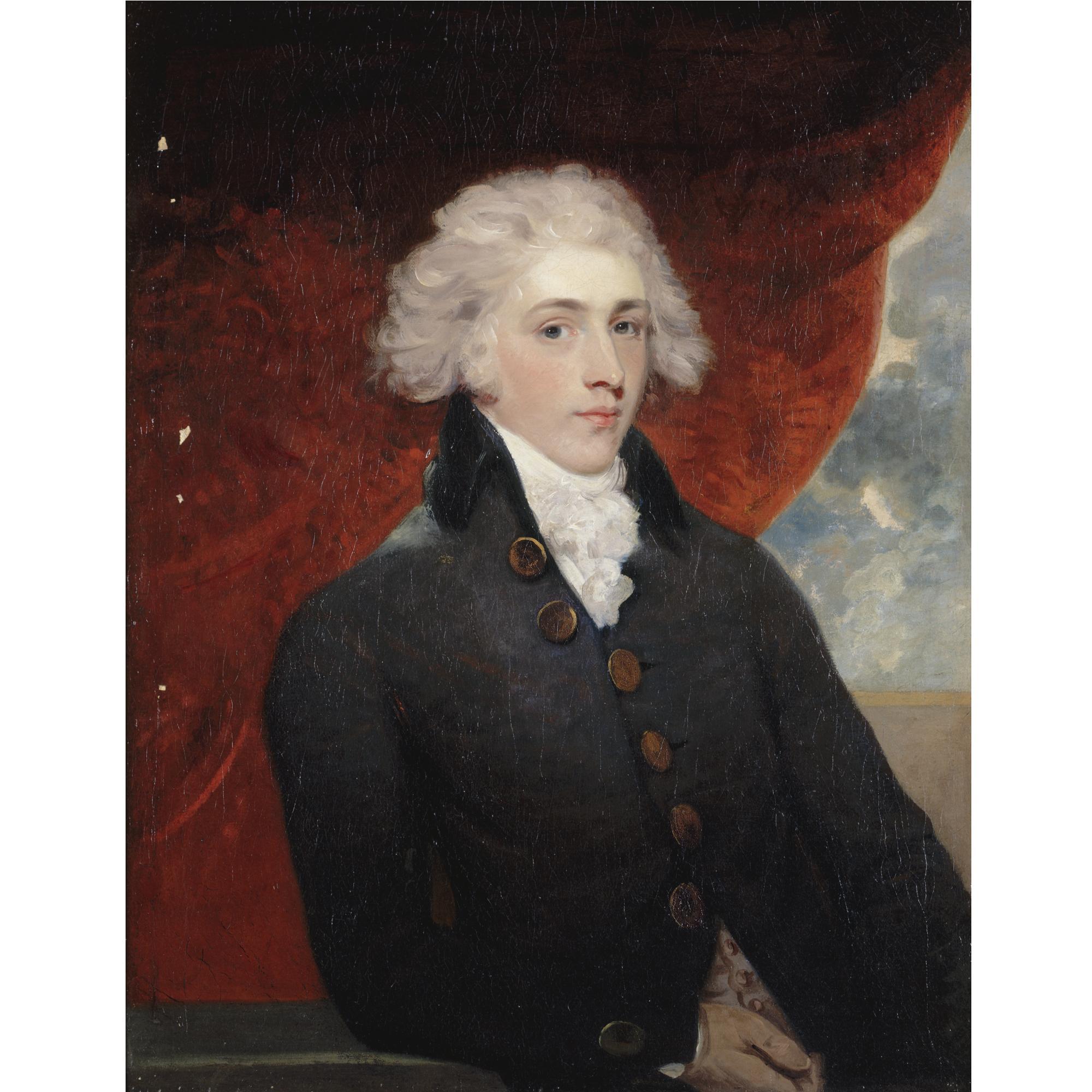 Sir Martin Archer Shee, P.R.A - Portrait Of John Pitt, 2Nd Earl Of Chatham (1756-1835)