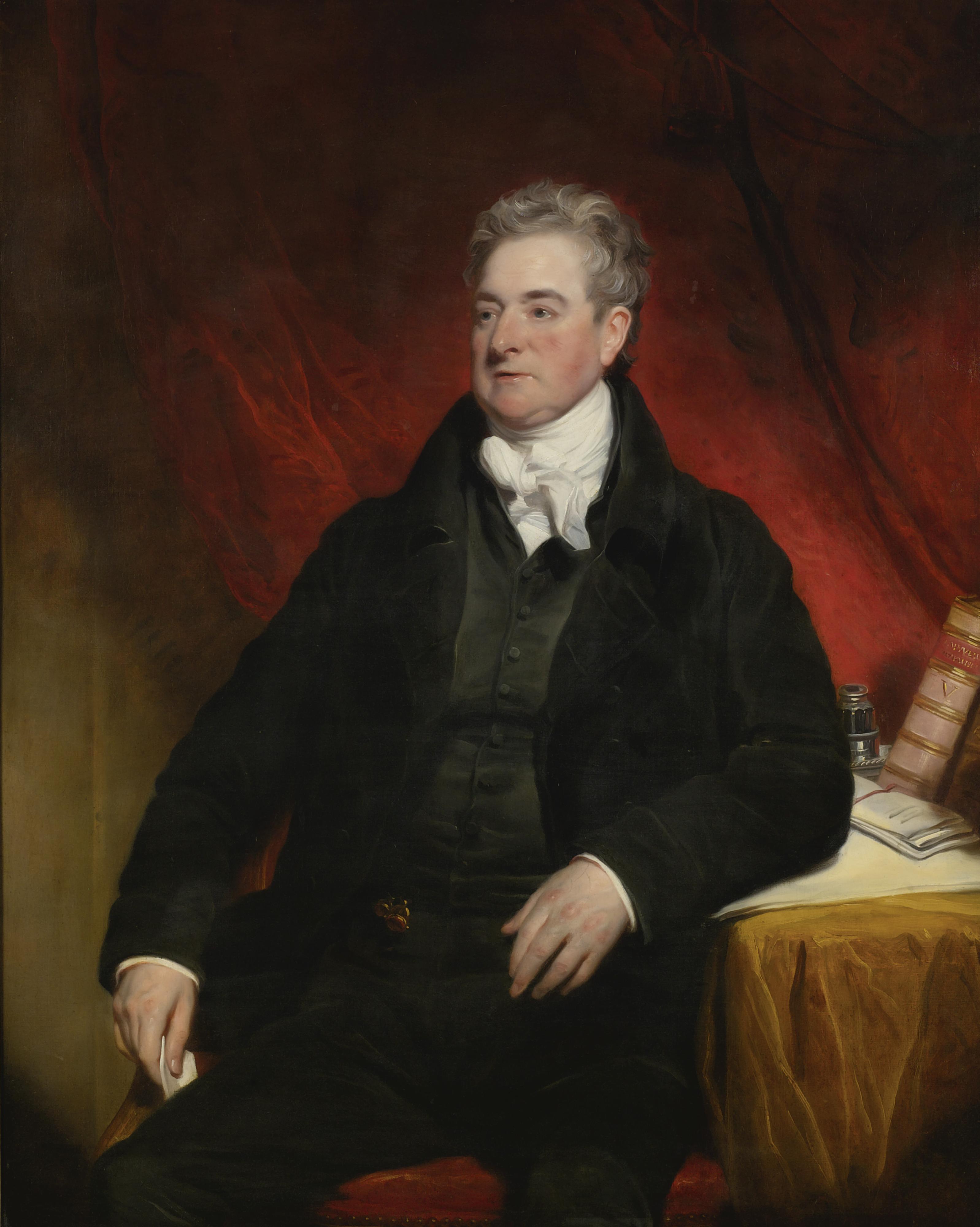 Sir Martin Archer Shee, P.R.A - Portrait Of Sir Richard Hardinge