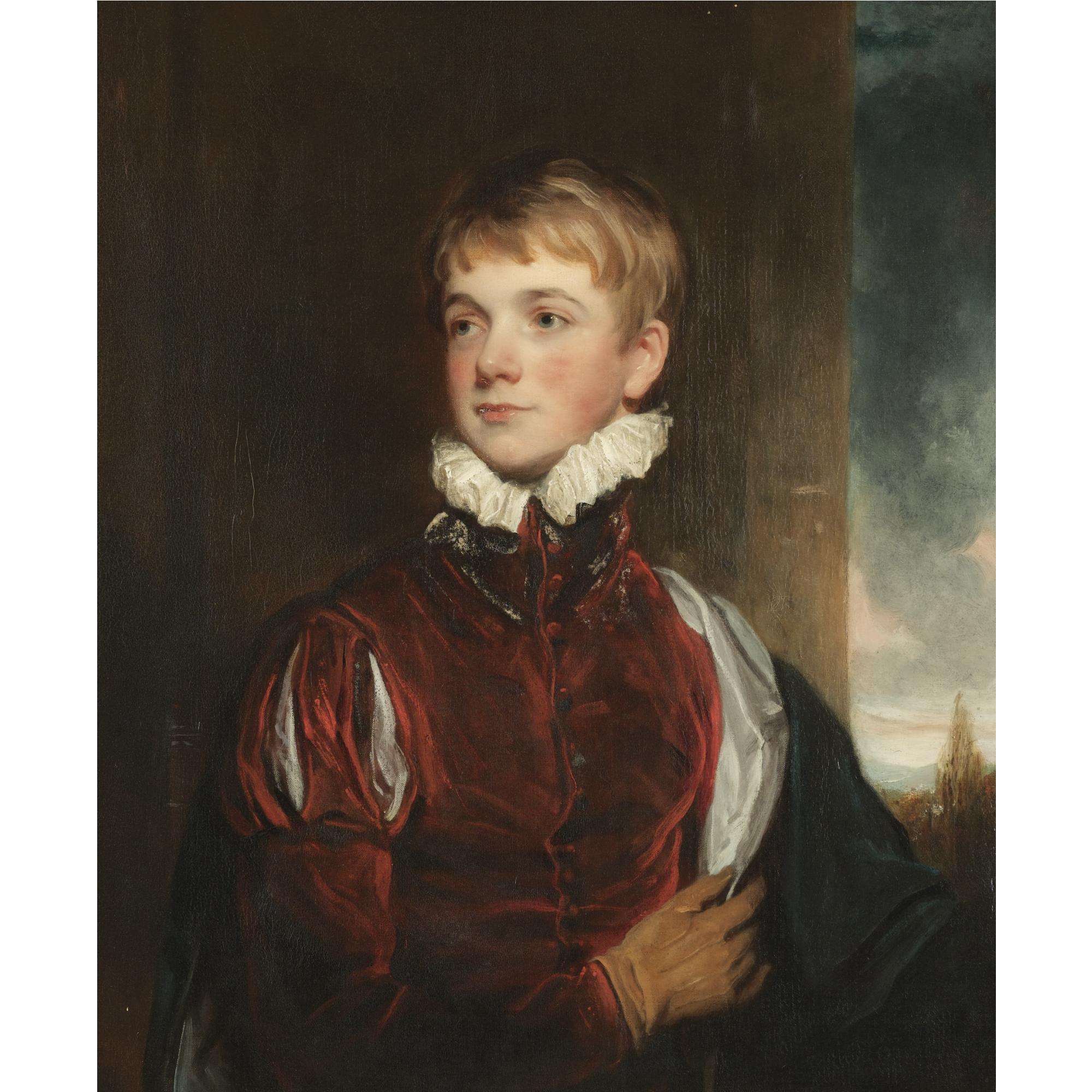 Sir Martin Archer Shee, P.R.A. - Portrait Of Thomas Tooke (1810-1857) As A Boy