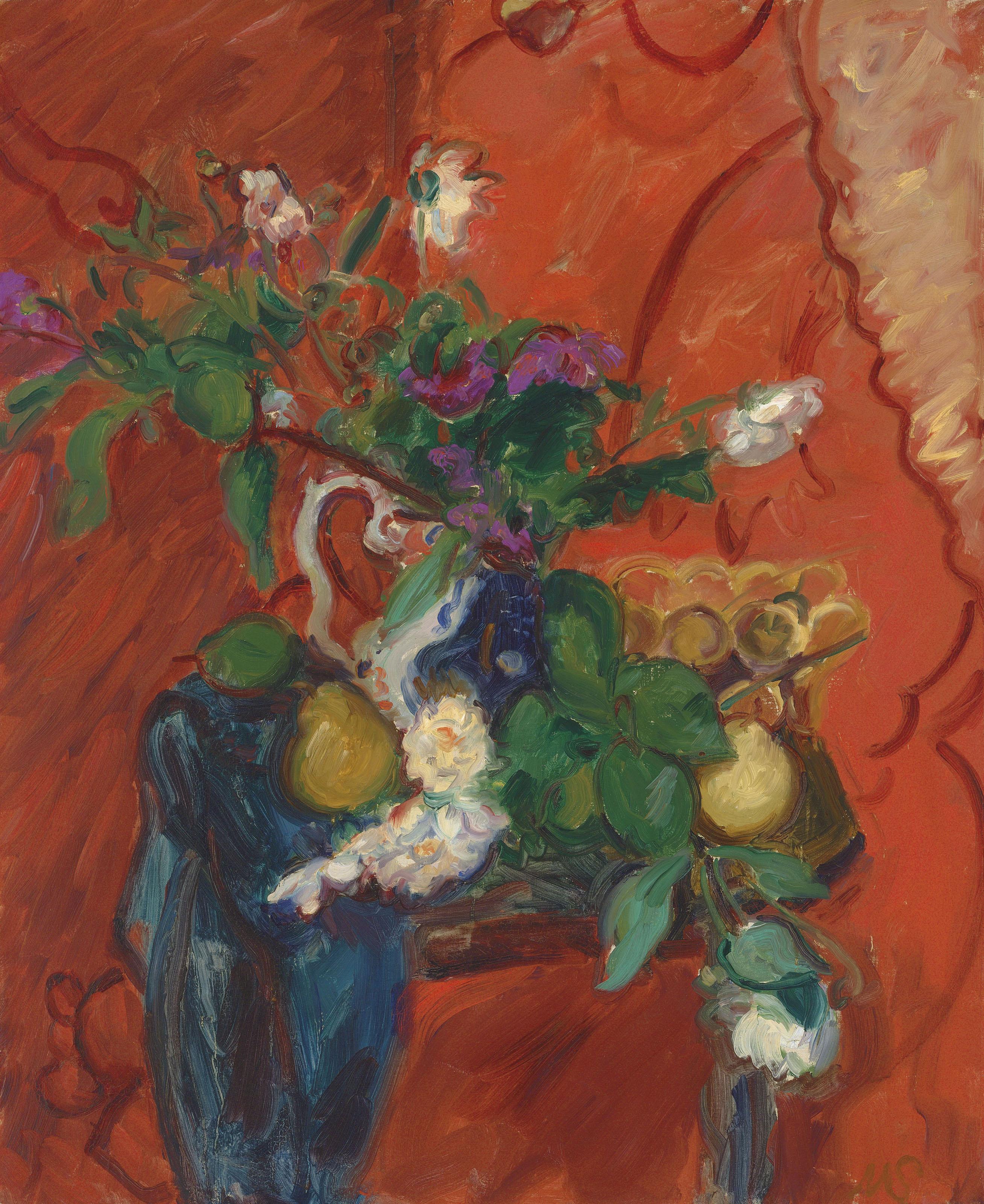 Sir Matthew Smith - Flowers and Fruit