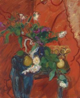 Sir Matthew Smith - Flowers and Fruit