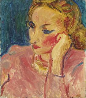 Sir Matthew Smith - Portrait of a Lady