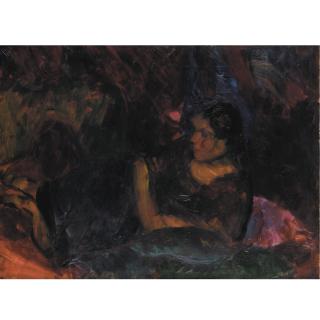 Sir Matthew Smith - Reclining Figure