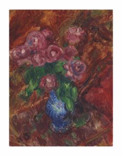 Sir Matthew Smith - Red Roses