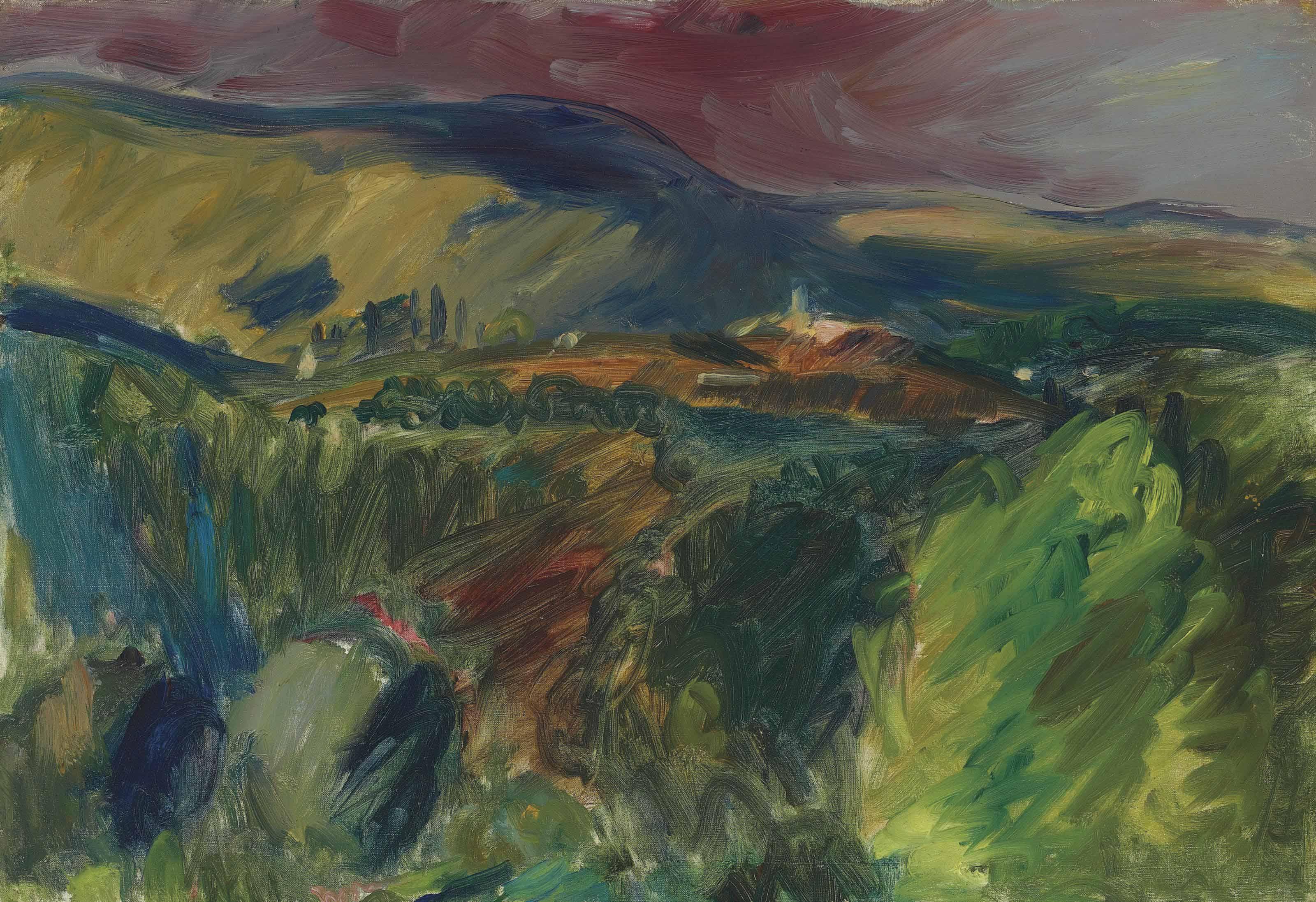 Sir Matthew Smith - St Paul Du Var