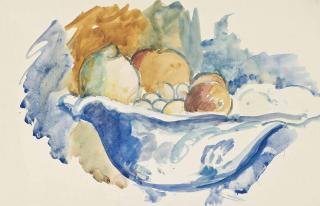 Sir Matthew Smith - Still life with fruit; and Provençal Landscape