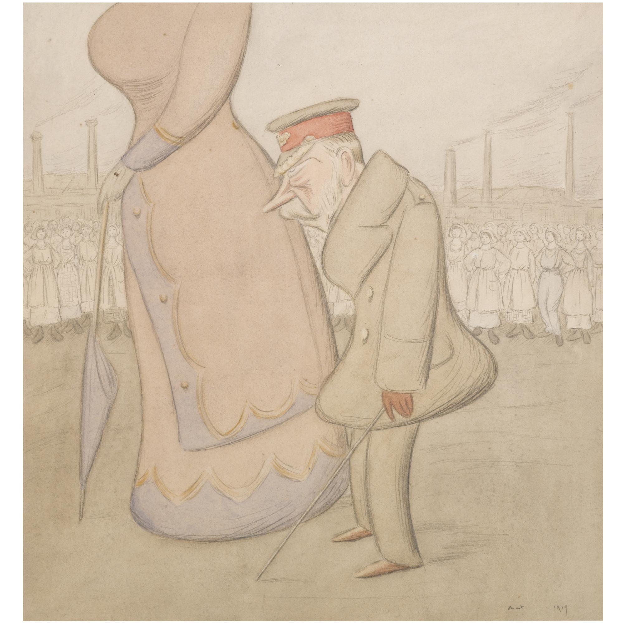 Sir Max Beerbohm - Cheering Up The Munitions Workers