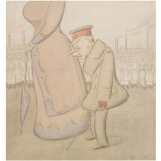 Sir Max Beerbohm - Cheering Up The Munitions Workers