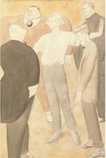 Sir Max Beerbohm - Gordon Craig asking them for \