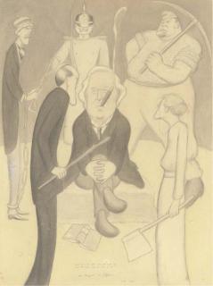 Sir Max Beerbohm - Herbert Henry Asquith