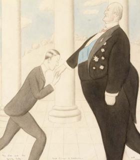 Sir Max Beerbohm - Lord Curzon