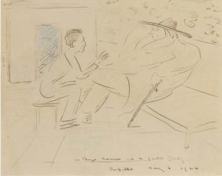 Sir Max Beerbohm - Mr Boyd Morrison and Mr Gordon Craig